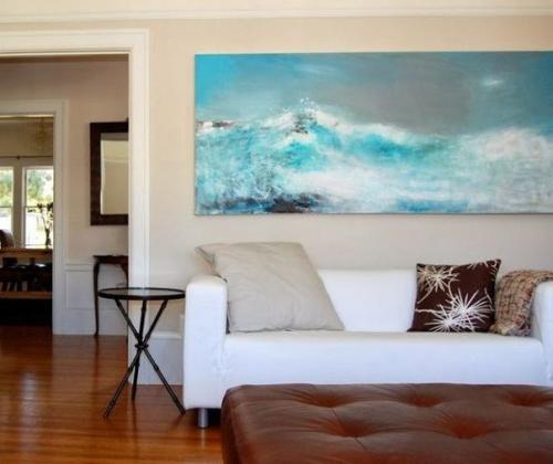 10 идей по оформлению пустой стены. 08