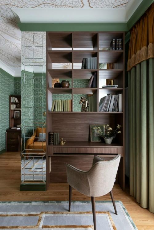 Реализованный интерьер квартиры, площадью 142 кв. 03