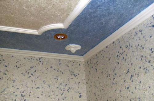 Жидкие обои для стен и потолков - эффектная отделка. 06