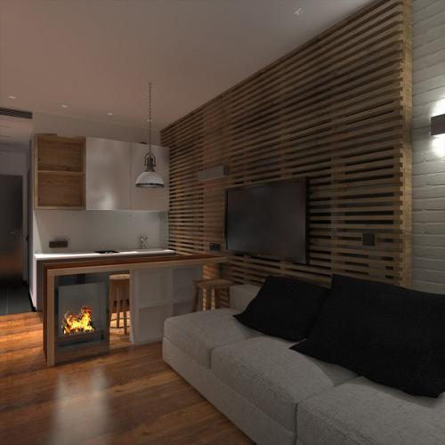 Для небольшой квартиры важно не только грамотно зонировать пространство, но и правильно расставить акценты. 07