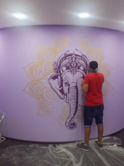 Графический дизайнер физули алиев ваши стены в художественные полотна превратит. 02