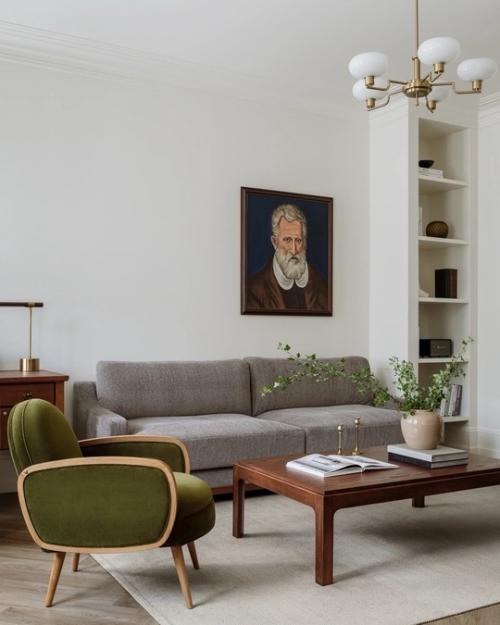 Дизайнер Фатима березова вернула исторический облик квартире в доме 1891 года. 07