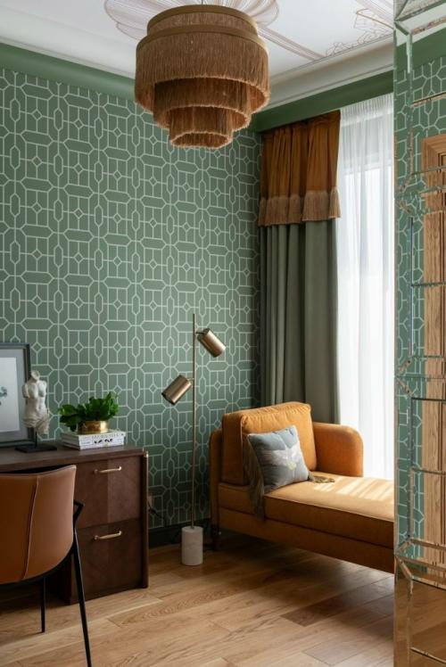 Реализованный интерьер квартиры, площадью 142 кв. 04