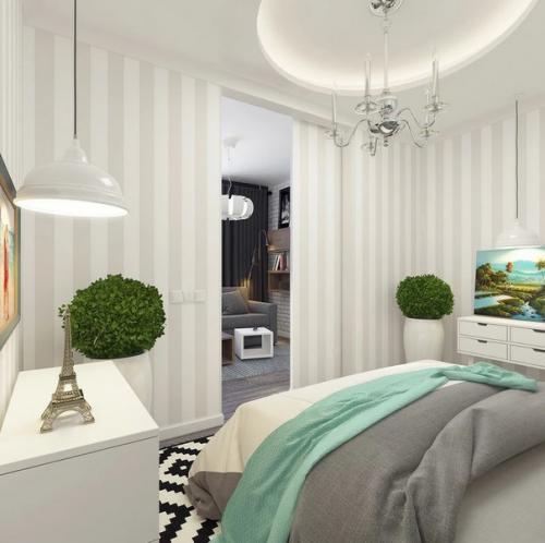 Дизайн квартиры площадью 37 кв. 07