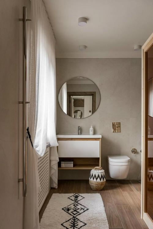 Реализованный интерьер дома, площадью 70 кв. 06