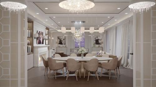 Дизайн московской квартиры певицы МакSим. 02