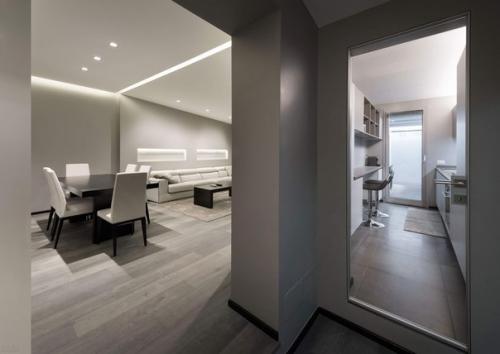 Реконструкция пентхауса в центре Рима, Италия. 02