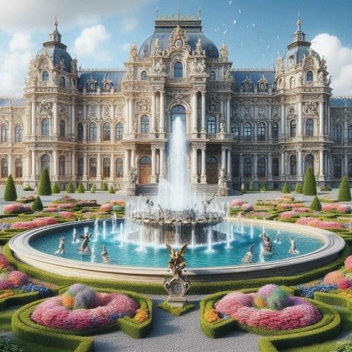 Ммм …. Как насчет загородных дворцов и шикарных интерьеров?