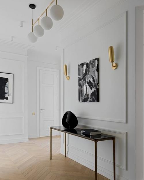 Реализованный интерьер квартиры на Остоженке, площадью 170 кв. 07