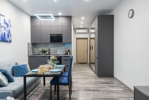 Интерьер гостевой студии 35 кв. 01