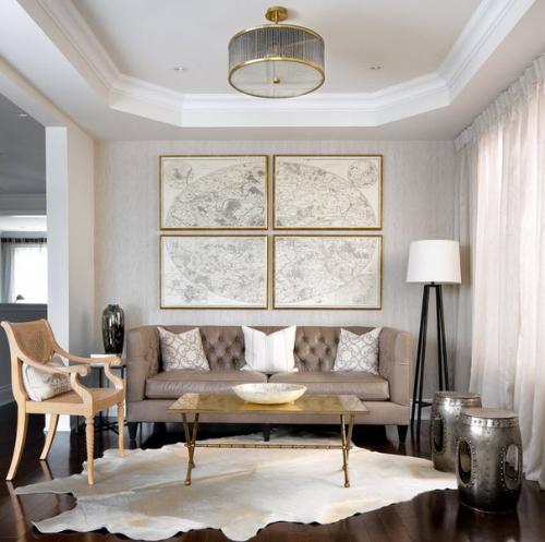 Географическая карта в доме. 04