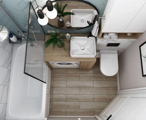 Интерьер однокомнатной квартиры площадью 32 кв. 08