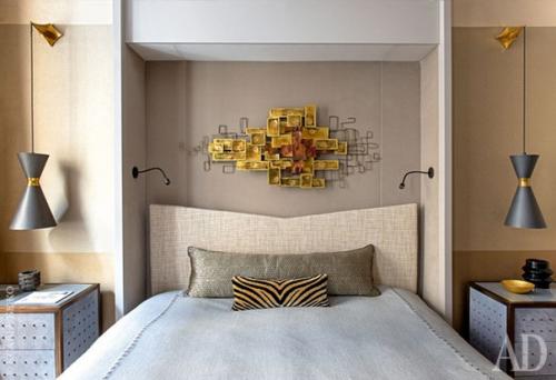 Дизайн статья.  Журнал AD опубликовал статью, позволяющую обывателю заглянуть в домашнее гнездышко известного французского декоратора. 05