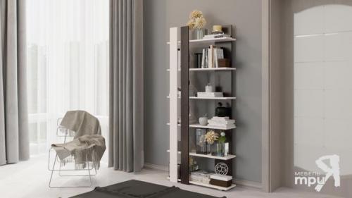 Стеллаж как элемент интерьера. 03