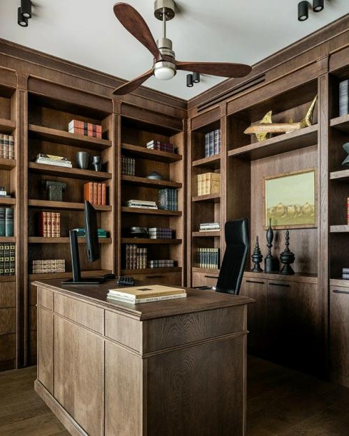 Реализованный интерьер квартиры, площадью 185 кв. 07