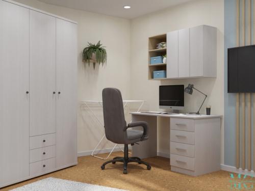 Спальня в квартире, чистые пруды г. Киров. 02