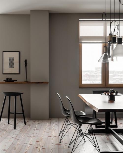 Дизайнер Евгений нейманд (Neymandstudio) создал два интерьера для двух заказчиков - братьев в одном доме. 02