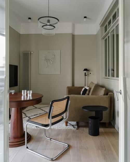 Реализованный интерьер квартиры для недавнего выпускника медицинского вуза, площадью 45 кв. 06