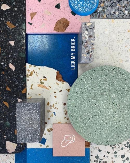 Студия Lick my Brick производит мелкосерийные изделия собственного дизайна в технике терраццо. 06