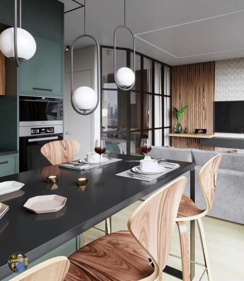 Приятная, современная и просторная квартира в 40 кв. 04