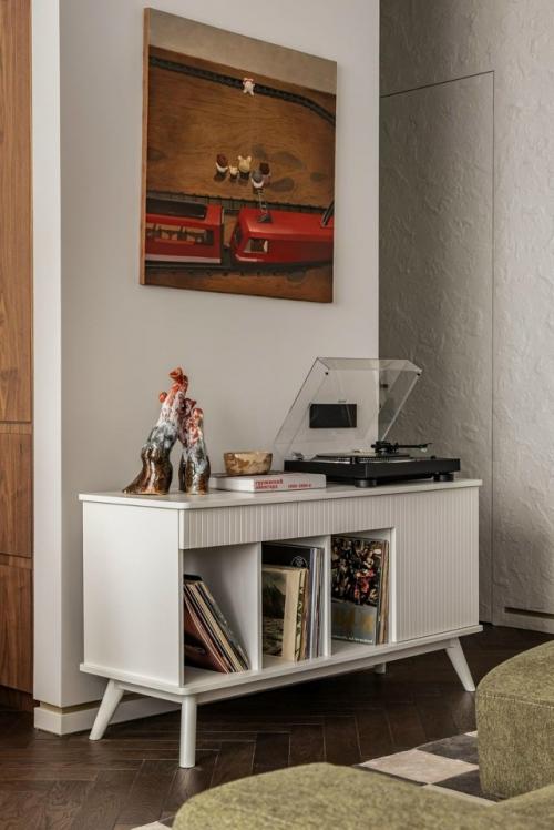 Реализованный интерьер квартиры, площадью 115 кв. 06