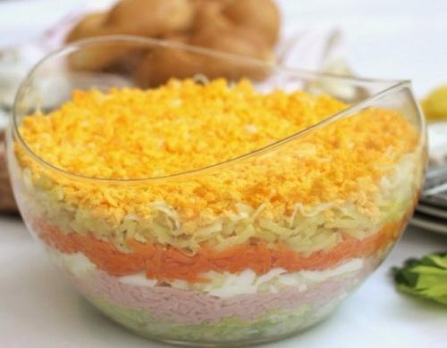 Сытные сырные салатики: топ - 9 рецептов. 06