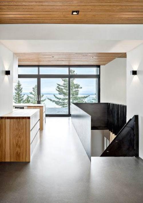 Дом наоборот: интерьер, ориентированный на ландшафт. 05