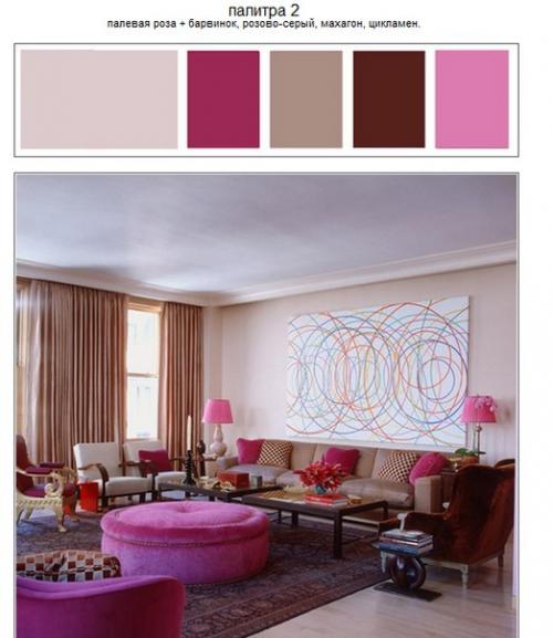 10 оптимальных сочетаний цветов в интерьере. 08