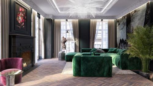 Анатолий роско (Anatoliy Rosko) и Катерина роско (Katerina Rosko) разработали дизайн этой квартиры для небольшой французской семьи.