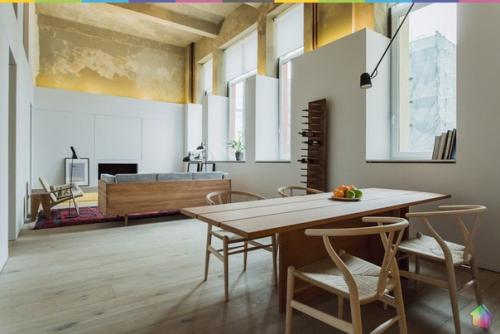 Двухэтажный лофт на Рижской с дагестанскими коврами ч. 1. 08