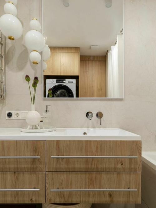 Элегантный домашний интерьер в однокомнатной панельке 44 м. 03