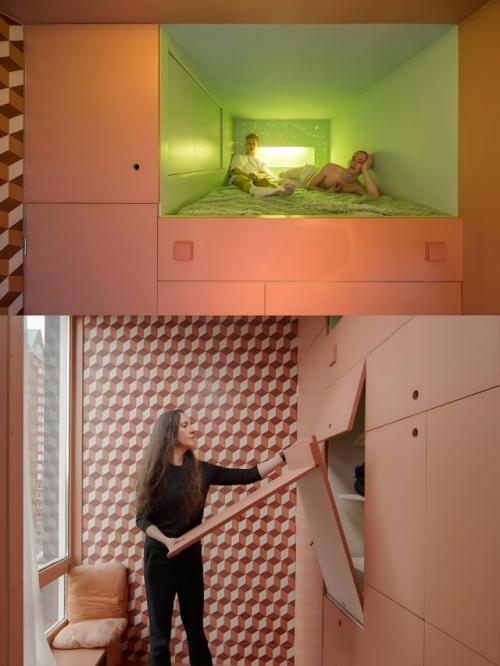 В Нидерландах показали жильё, которое моментально рушит наши представления о Маленькой Квартире. 02