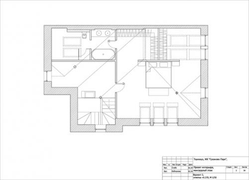 Начали делать дизайн проект интерьера таунхауза в ЖК Суханово Парк. 07 Начали делать дизайн проект интерьера таунхауза в ЖК Суханово Парк. 07