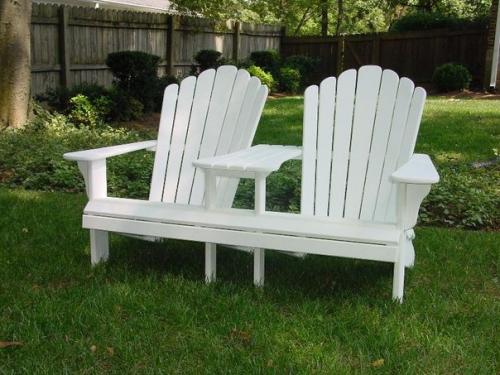 Как сделать дизайнерское деревянное кресло для дачи своими руками. 03