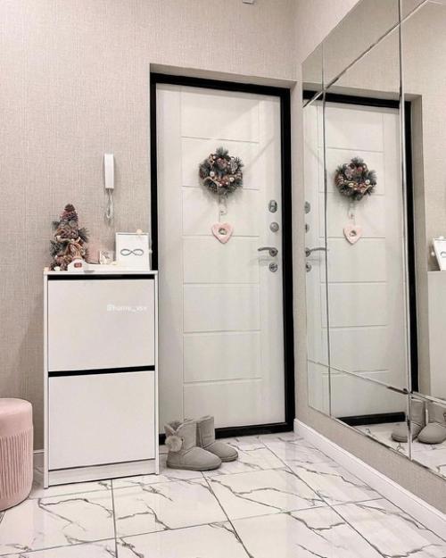 Интерьер евродвушки.  Планировкой и дизайном хозяева квартиры занимались самостоятельно. 08