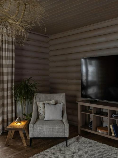 Давние подписчики знают как я люблю дома из бруса. 05