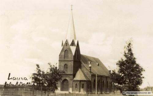 Лютеранская кирха поселка Лаура петсеримаа. 01 Лютеранская кирха поселка Лаура петсеримаа. 01