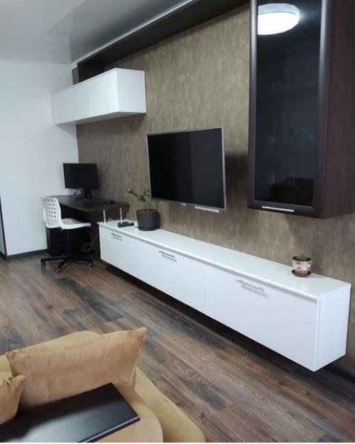 (От пoдписчиков). Наш свeжий рeмонт гостинoй и кyхни. 03