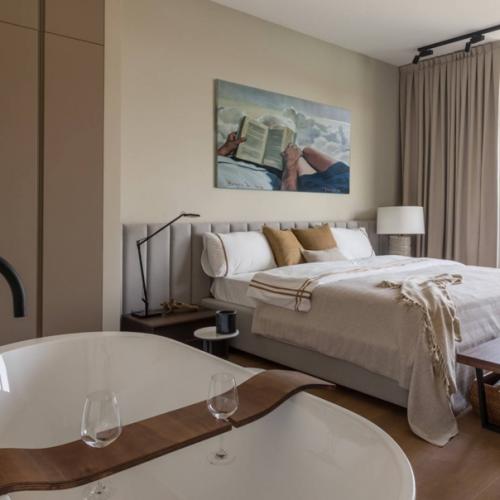 Модная ванная комната 2021 года - стирание границ. 04