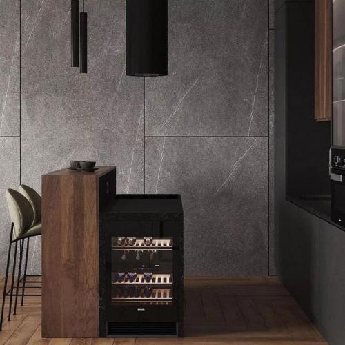 Стильная кухня - гостиная. 06