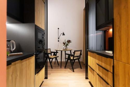 Интерьер однокомнатных апартаментов 37 кв. 01