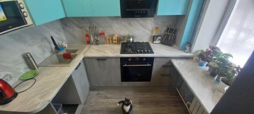 Наша небольшая кухонька.