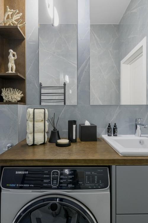 Интерьер квартиры - студии 37 кв. 08