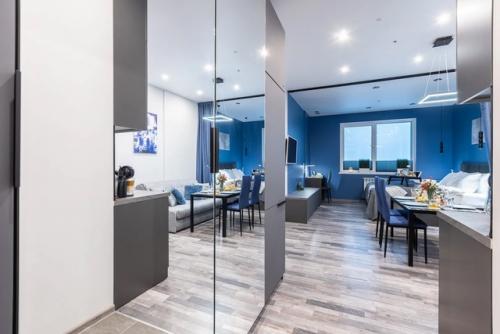 Интерьер гостевой студии 35 кв. 09