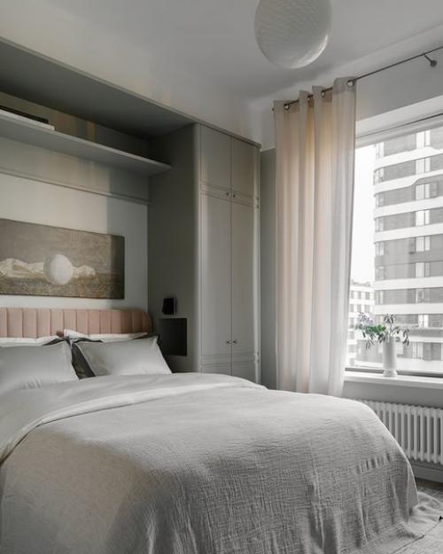 Реализованный интерьер квартиры для недавнего выпускника медицинского вуза, площадью 45 кв. 03