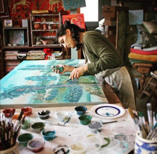 Мелисса Уайт - декоратор и художник декоративных интерьеров. 04 Мелисса Уайт - декоратор и художник декоративных интерьеров. 04