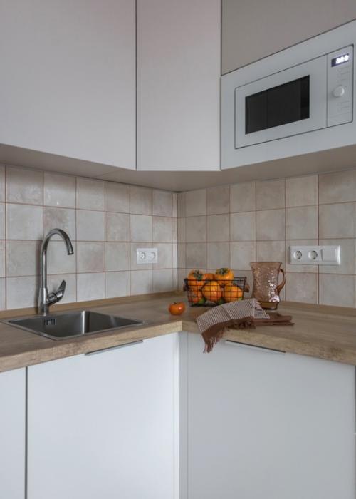 Интерьер компактной квартиры - студии 25, 4 кв. 04