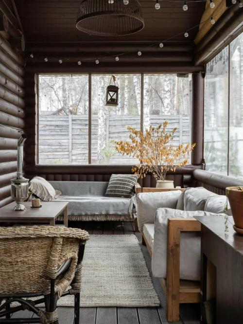 Давние подписчики знают как я люблю дома из бруса.  