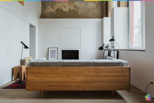 Двухэтажный лофт на Рижской с дагестанскими коврами ч. 1. 05