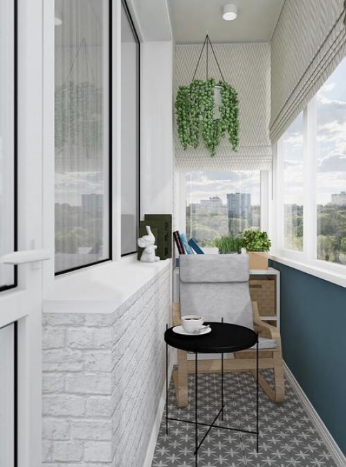 Интерьер однокомнатной квартиры площадью 32 кв. 02